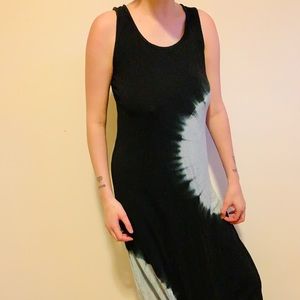 Vintage Tie Die Maxi Dress